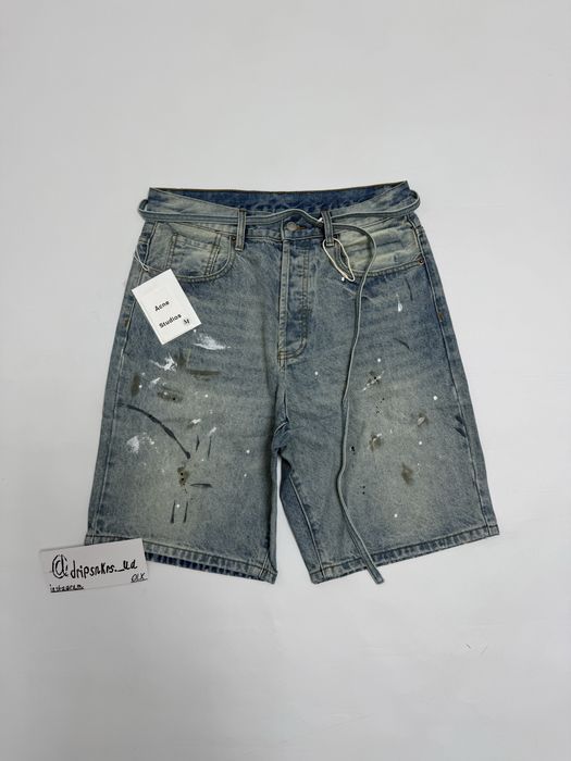 шорты Acne Studios Painted jeans M L