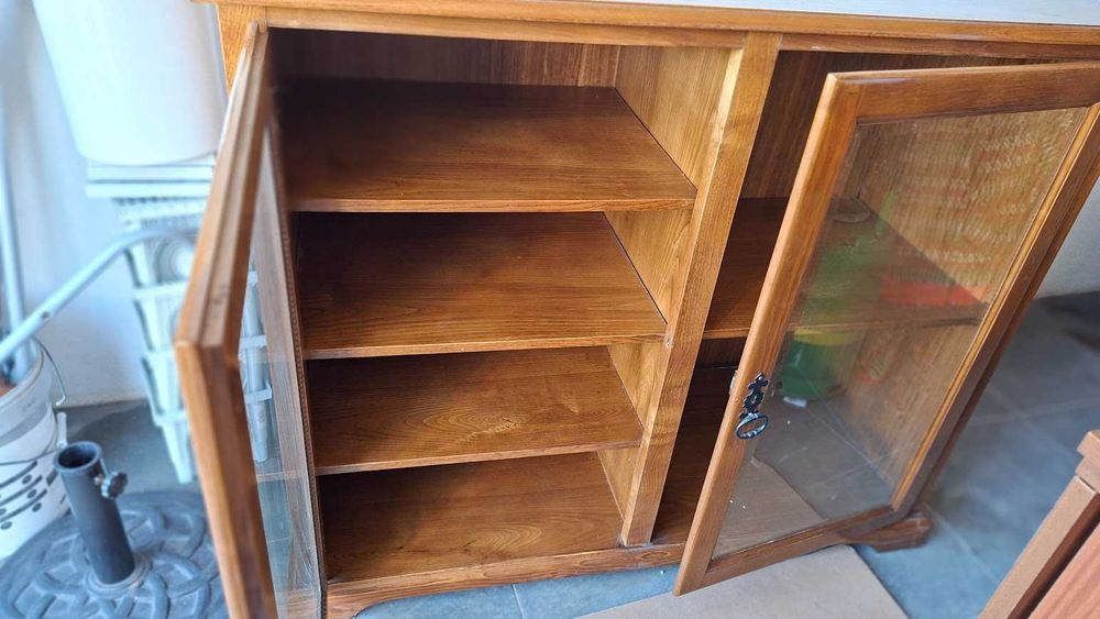 Armário vitrine para sala ou cozinha