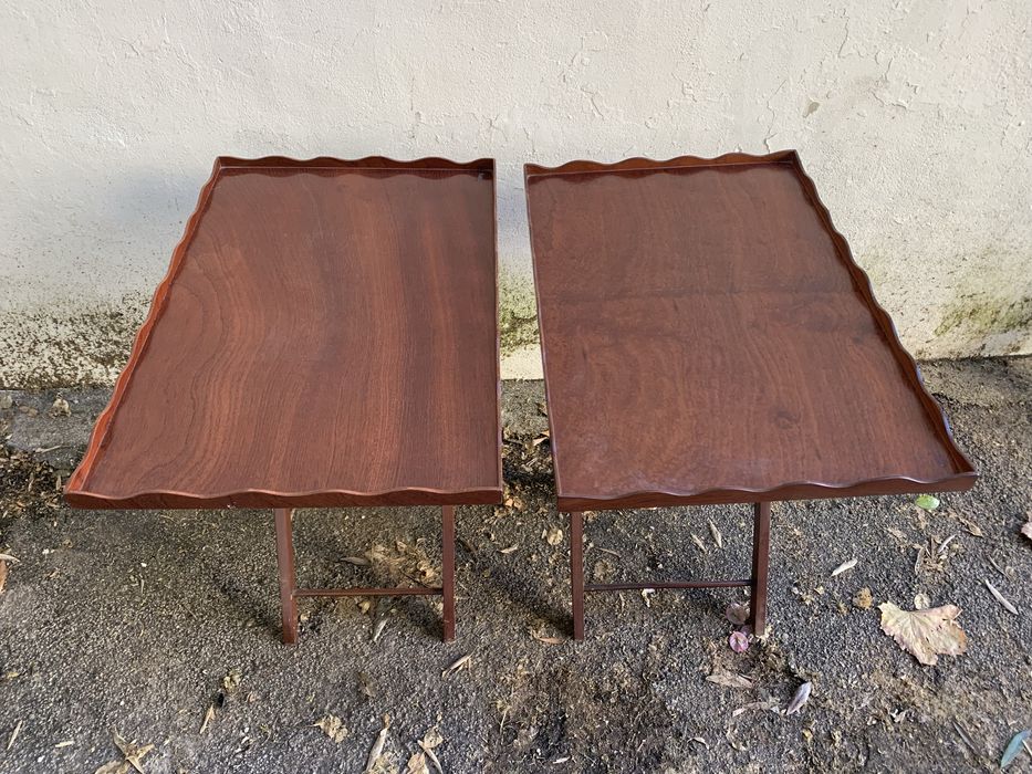 Mesas de apoio antigas