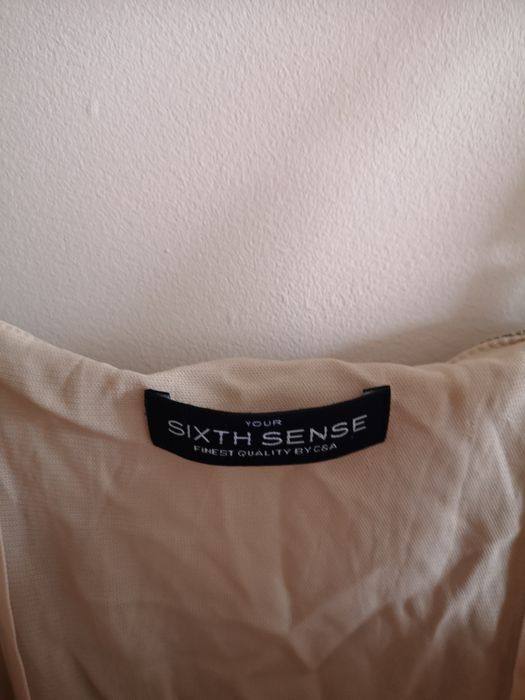 Sukienka boho elastyczna zwiewna h 38 M 36 oversize panterka