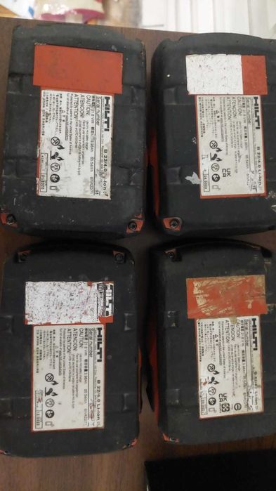 Akumulator bateria Hilti B22 4.0 4Ah 4 sztuki