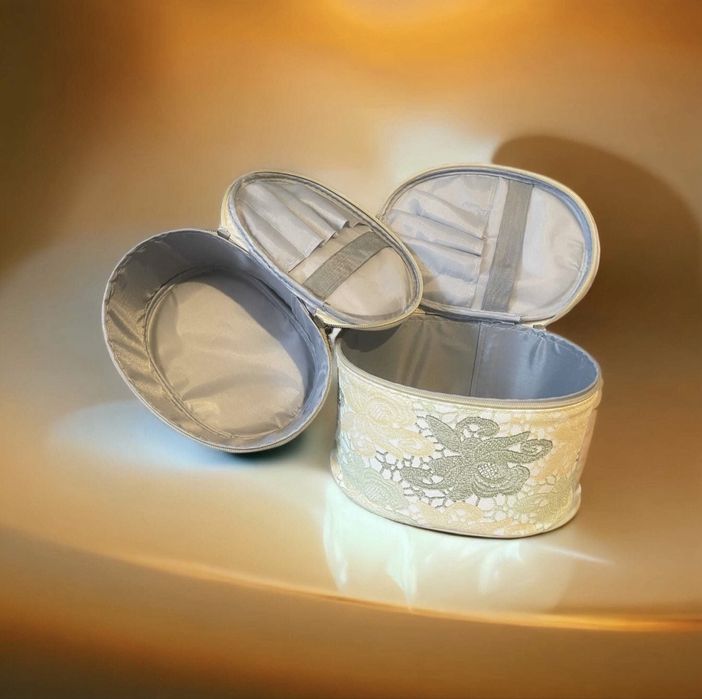 Zestaw kosmetyczka, kuferek x 2