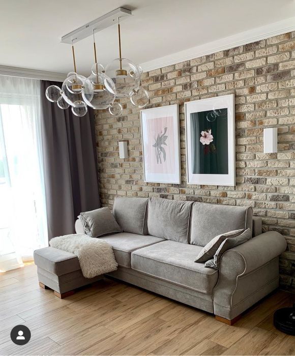 Kanapa sofa angielska Orlando prowansalski styl funkcja spania