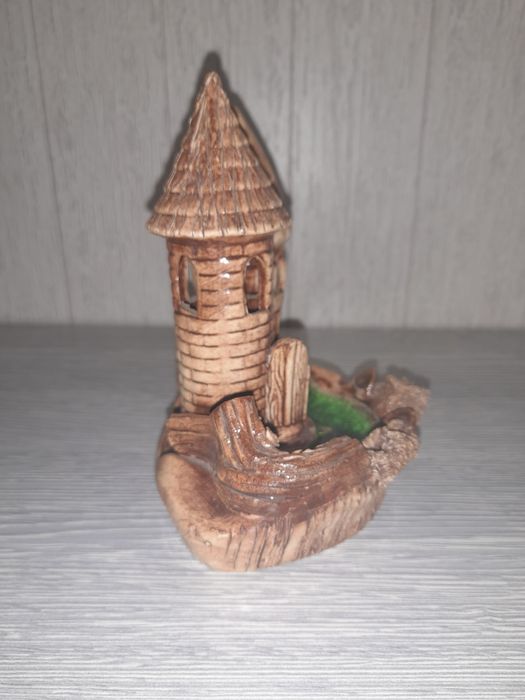 Замок хатинка для акваріумних рибок