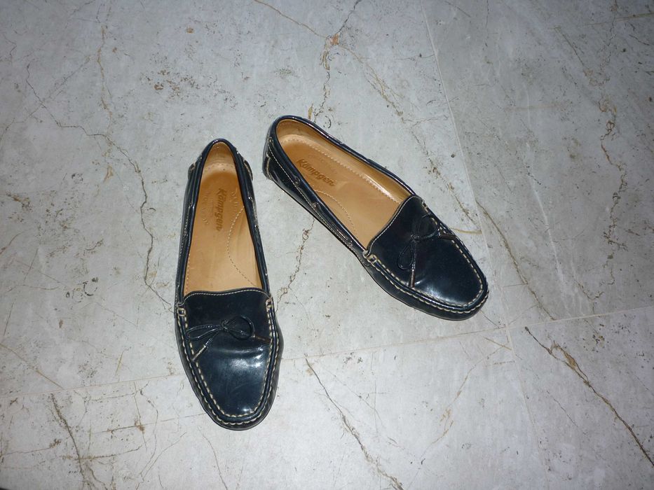 Kämpgen skórzane mokasyny