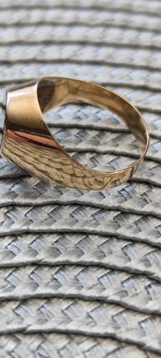 Sprzedam złoty  sygnet meski Warmet