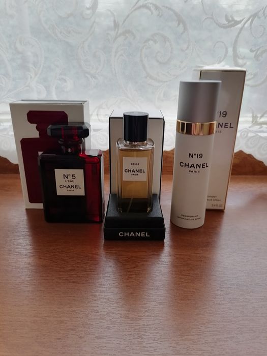 Chanel 5, Chanel 19, Chanel beige. Оригинал.