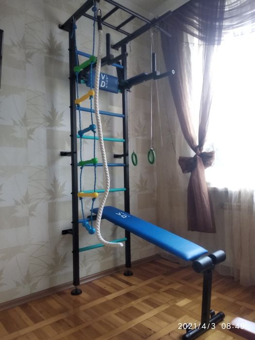 Шведская стенка Вертикаль Blue Усиленный до 140 кг