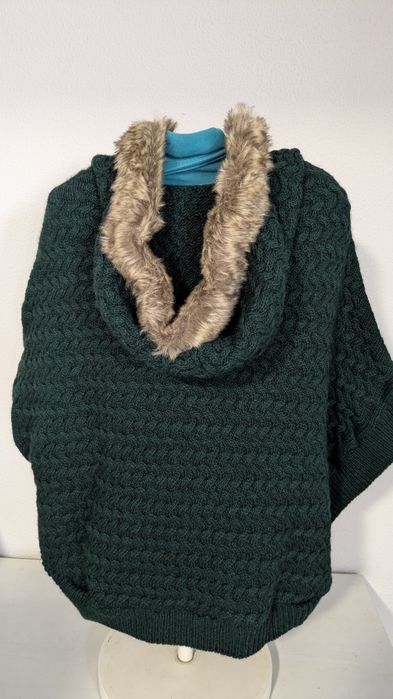 Poncho verde Tiffosi 13-14 anos