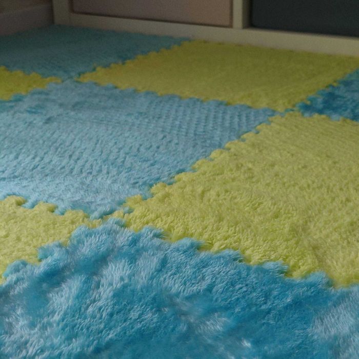 Puzzle dywanowe (II gat)  mata na zimną podłogę, do pom. gospod 31×31