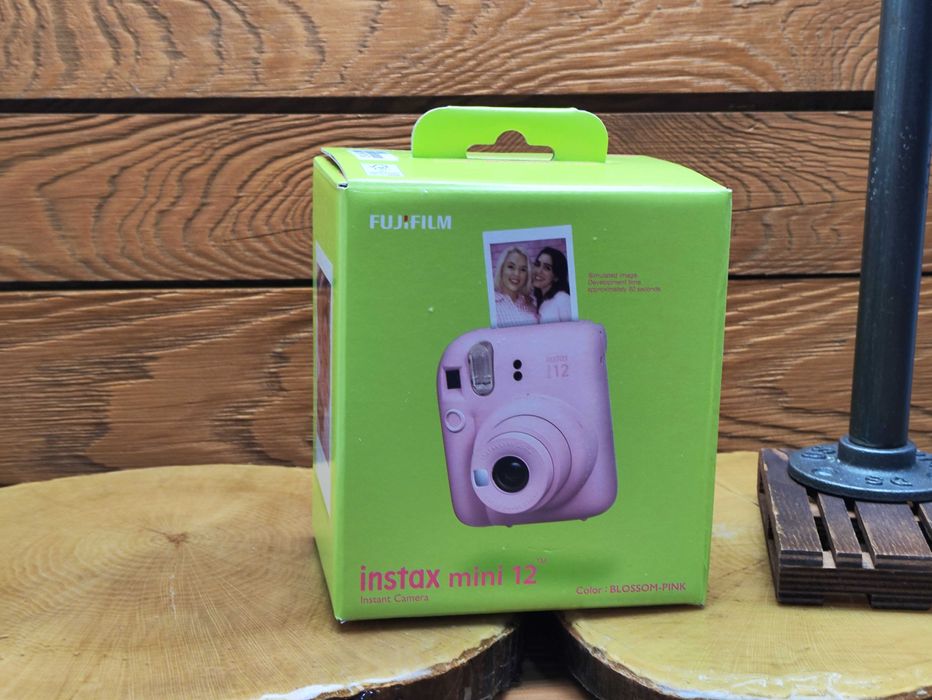 Fujifilm Instax Mini 12 Różowy Blossom Pink Nowy Gwarancja 24 m !