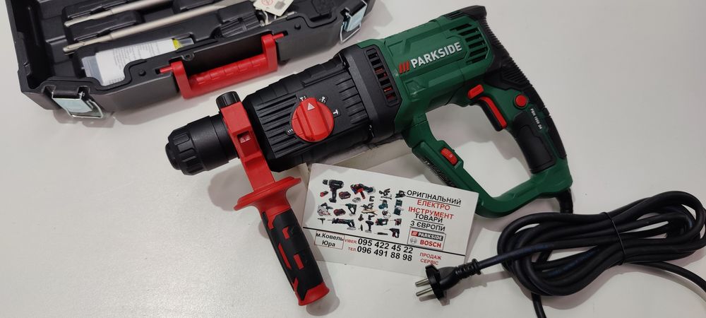 Оригінал перфоратор/дрель з Німеччини PARKSIDE PBH 1050 /3Дж/ударный молоток /дриль мережевий