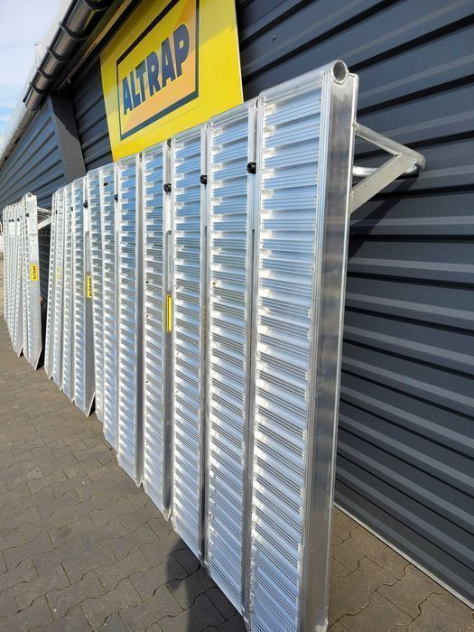 ALTRAP Najazdy aluminiowe 2,5m 6T 1950 zł komplet certyfikat