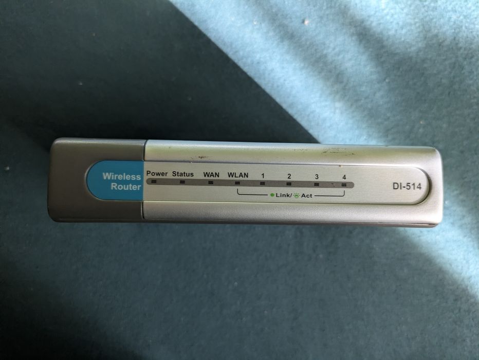 Router switch D-Link DI-514 do LAN lub projektów DIY