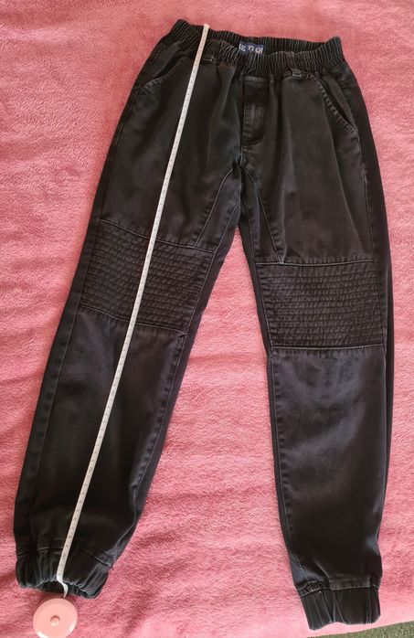 Джинсы чёрные на рост 146