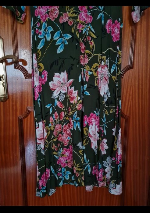 Vestido midi Bershka