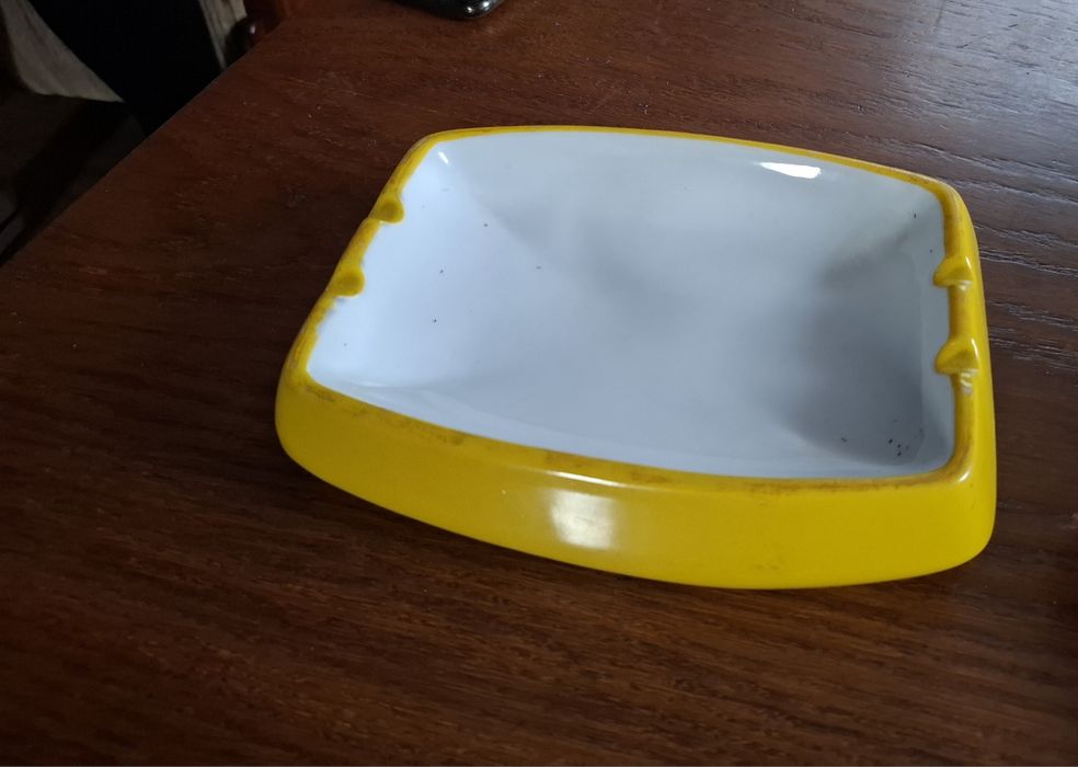 Popielnica porcelanowa PRL- Wawel