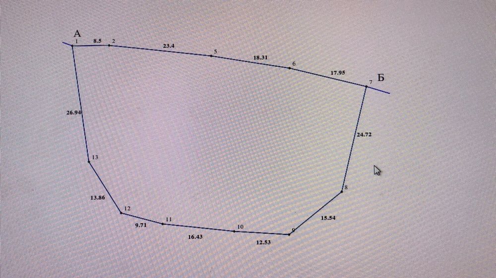 Земельна ділянка 23 соток.