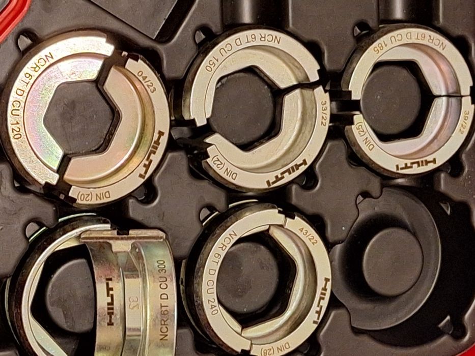 Zestaw matryc Hilti NCR Die Set (NCR 60-A) - Komplet CU 6-300 idealny