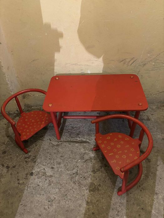 Stoliczek dla dziecka drewno