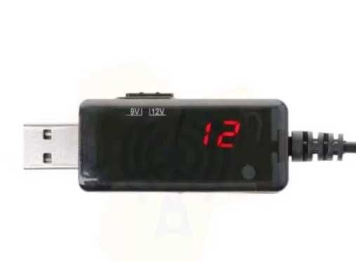 Переходник с павербанка к роутер WiF на 9В или 12В. Когда нет света!!!