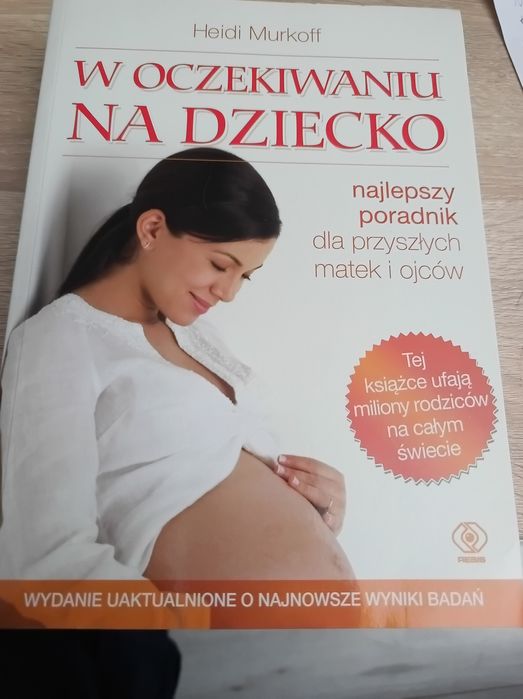Książka pt. W oczekiwaniu na dziecko, Heidi Murkoff, stan bdb.