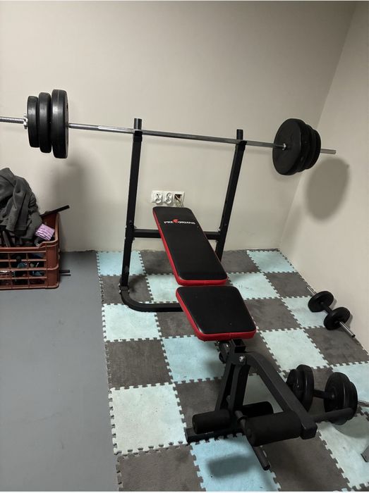 Silownia kompletny zestaw do domowej uzytku