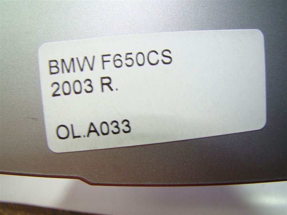 OSŁONA LICZNIK PRZÓD PLASTIK BMW F650CS 2003R