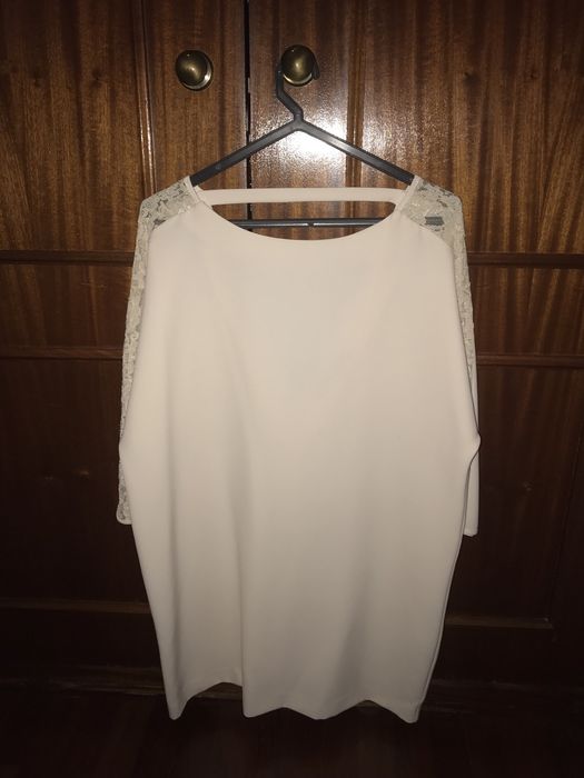 Vestido rosa claro da marca da Zara