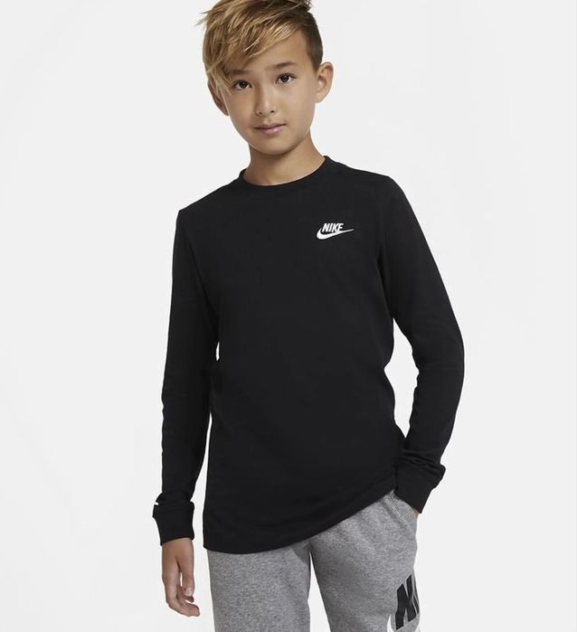 Бавовняний лонгслів Nike найк на 10/11 років