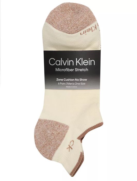 Шкарпетки носки Calvin Klein Basic Cushion Quarter 6-Pack Socks