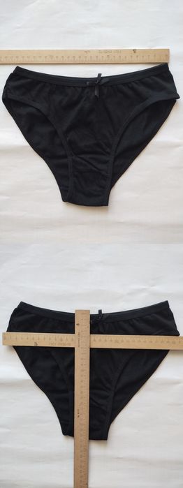 Трусы, трусики женские новые, черные, хлопок 100% cotton.