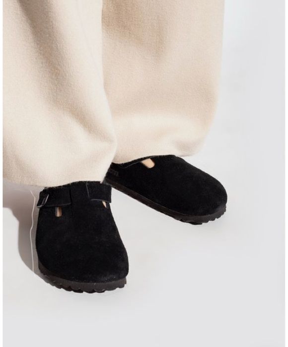 Акція!!! Чоловічі клоги Birkenstock Boston Black 44 розмір. Є гурт!