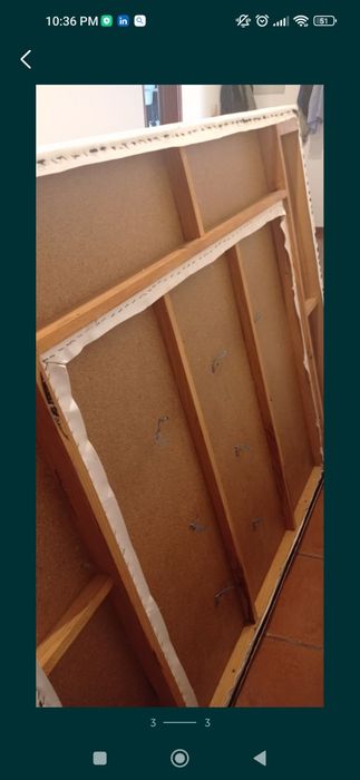 Cabeceira cama branca