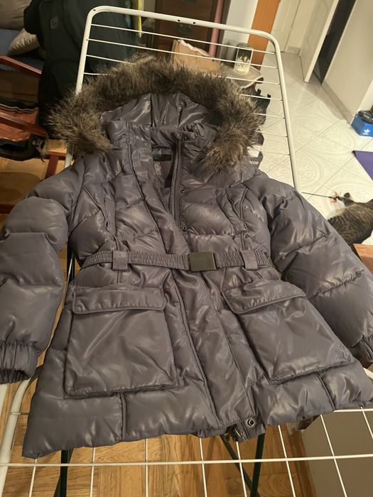 Kutka puchowa Benetton dla dziewczynki 130 cm