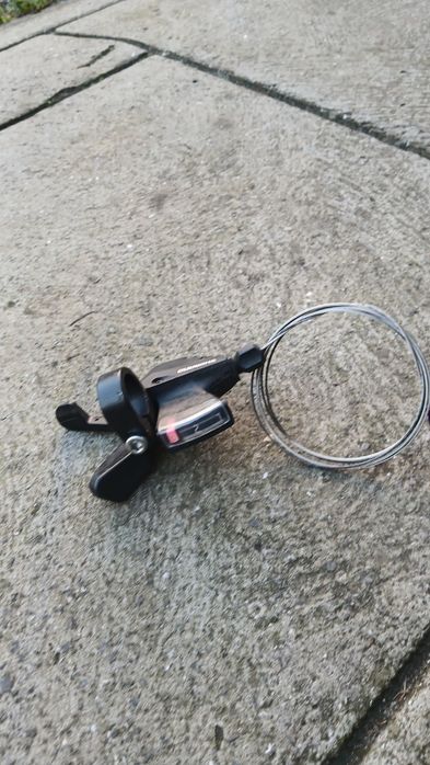 Manete de mudanças de 3 velocidades shimano