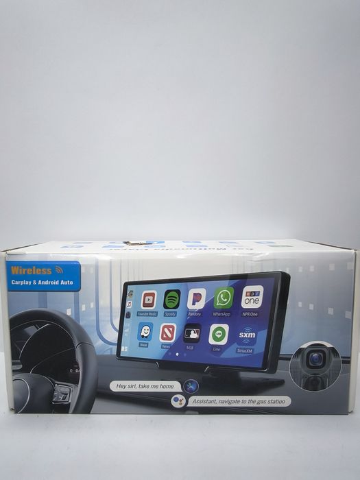 Bezprzewodowy Ekran CarPlay iAndroid Auto Monitor 9 cali Kamera Cofan