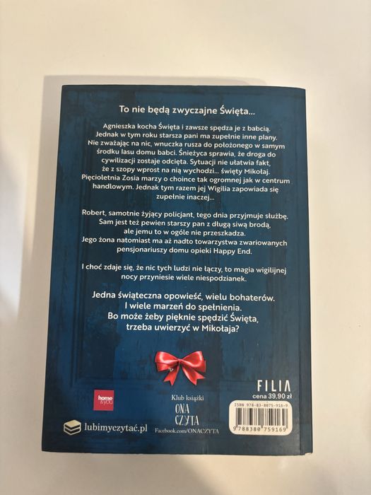 Książka „uwierz w Mikołaja” Magdalena Witkiewicz