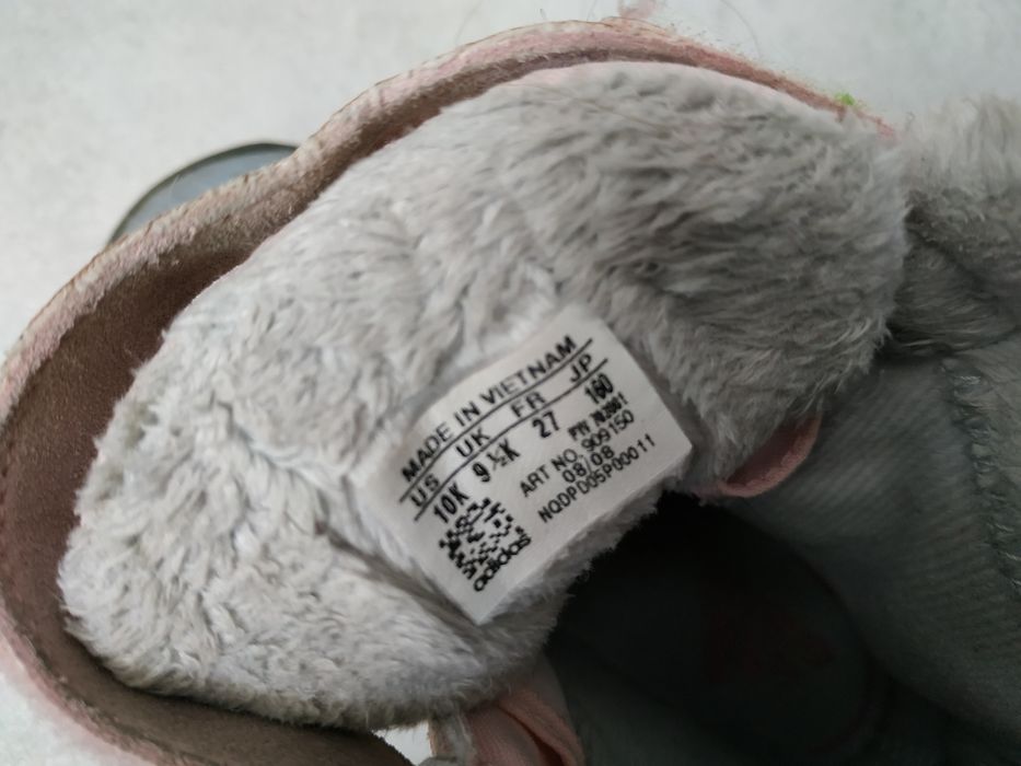 Buty zimowe dziecięce Adidas Thinsulate rozm. 27, wkładka 15,5 cm