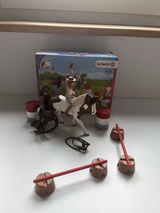 Schleich 42441 Hannah i Westernowy zestaw jeździecki