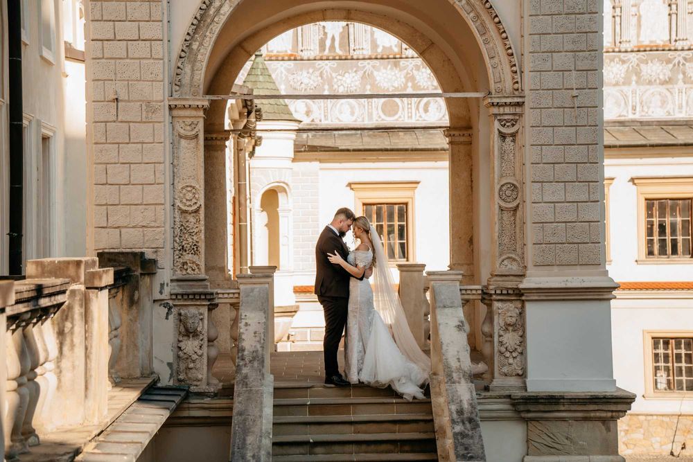 suknia ślubna rybka s