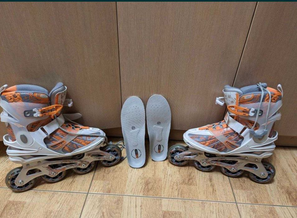 Роликовые коньки женские Reaction H505  +сумка 37