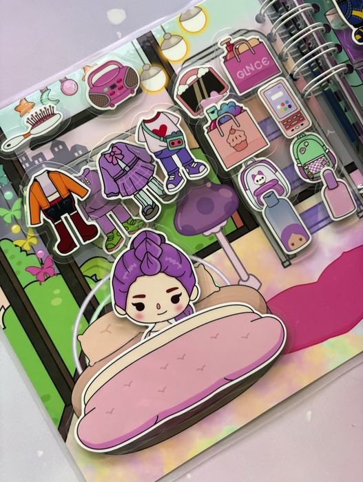 Альбом на липучках Кейпоп демон хантерс фігурки К Рор