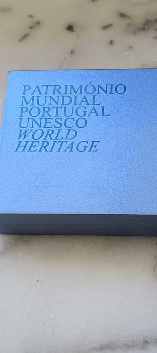 Moeda prata coleção colecionador proof alto douro vinhateiro