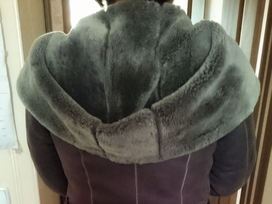 Женская дубленка (100 % мех ягненка)