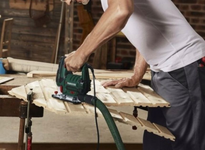 PARKSIDE Wyrzynarka Przecinarka Piła do Drewna 800W Elektroniczna