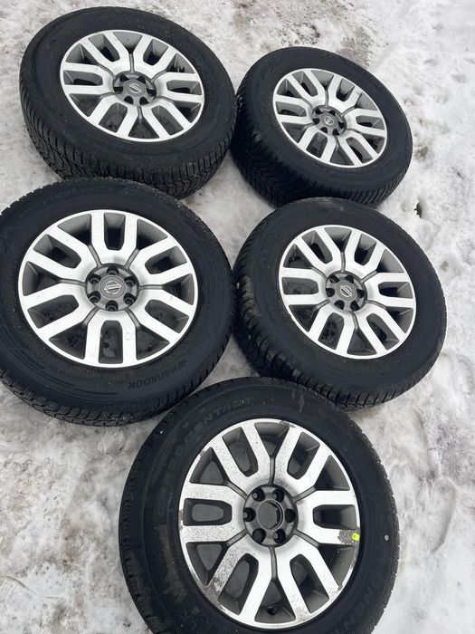 Диски R18 6*114.3 Nissan +шини 255/60