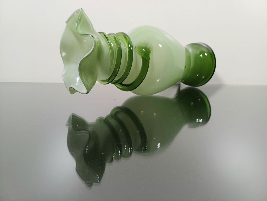 Wazon z oplotem Tarnowiec - szkło warstwowe