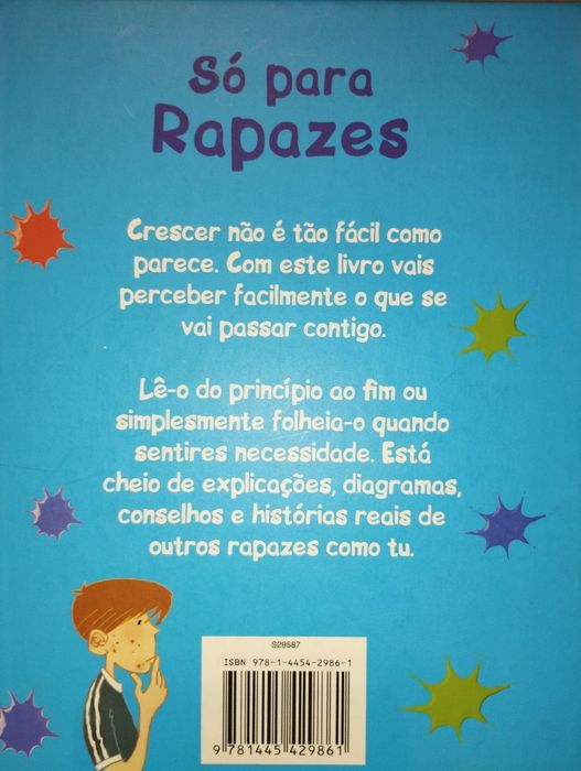 "Só para rapazes - O livro sobre a puberdade"