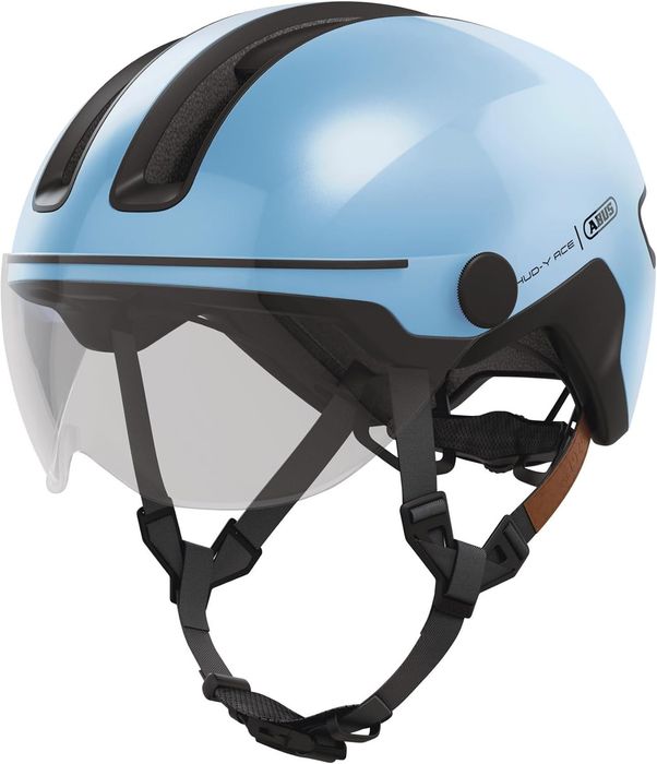 Kask rowerowy Abus HUD-Y ACE Iced Blue Rozmiar M: 54-58 cm